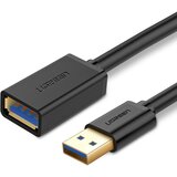 Ugreen produžni USB 3.0 kabel (M do Ž) crni 2m - u polietilenskoj vrećici | shoptok.hr