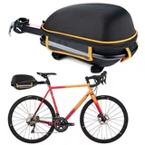 Univerzalni aluminijasti prtljažnik in vodotesni kovček za kolesa do 10 kg