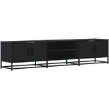 Maison Chic TV omarica - TV enota - Televizijska omarica črna 180x35x41 cm inženirski les, (21700700) Cene