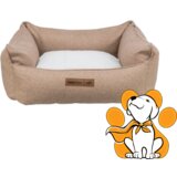 Trixie bed farello 100x70cm, krem-beli kockasti krevet za veće pse Cene