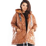 Awama Ženska jakna A385 smeđa | narandžasta krema | ePonuda.com