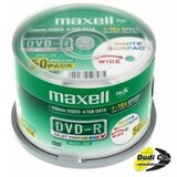 Maxell printabilni dvd-r 4.7gb 16x 50s MDDVD-R16X50P cene