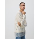 Reserved Džemper od mješavine vune - boja kože | shoptok.hr