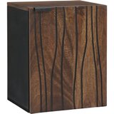 vidaXL kupaonski viseci ormar 38x33.5x48 cm od masivnog drveta i inženjerskog drveta | shoptok.hr
