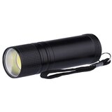  Ročna LED svetilka 3W COB LED, 100 lm, 3× AAA, črna,kovinska Cene