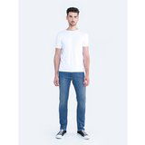 Big Star man's Slim Trousers 110762 Denim-230 cene