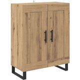 vidaXL Visok predalnik Umetni hrast 69,5 x 34 x 180 cm | Shoptok.si