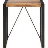  Blagovaonski stol 70 x 70 x 75 cm od masivnog bagremovog drva | Eponuda.com