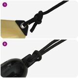 Konopac za čamce 6 m 1.6 Crna Poliester | shoptok.hr