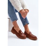 Zazoo Women's Loafers On The Platform Laura Messi 2392 Dark Gold | shoptok.hr