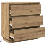  Noćni ormar s ladicama Umjetnički hrast 71 x 34,5 x 75 cm | Eponuda.ba