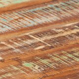  Klubska mizica bela 68x68x30 cm trden predelan les | Shoptok.si