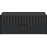  Stenski nočni omarici Črna 49 x 34,5 x 20 cm Inženirski les, (5000209980) | Shoptok.si
