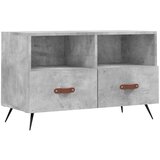Maison Chic TV omarica - TV stojalo - Televizijska omarica betonsko siva 80x36x50 cm inženirski les, (21700940) Cene