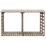  Spremište za drva 300 x 90 x 176 cm od impregnirane borovine | shoptok.hr