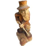  Drvena statua lovca 37x15cm | shoptok.hr