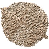 Tognana Podmetač u obliku lista Bahia, 42x33 cm, Braon u