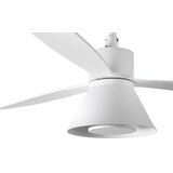 Faro 33760WT-22-LED Prigušiva stropna svetiljka-ventilator AMELIA L CONE LED/20W/230V bela prečnik 132 cm WT + DO | Eponuda.com