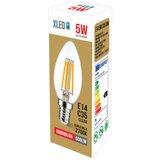 Xled E14 5W C35 Filament Sijalica dimabilna2700K220V600Lm35*98mmRa≥80 PF≥0.5 Clear | Eponuda.com