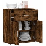  Komoda dimljeni hrast 60 x 31 x 70 cm od konstruiranog drva | Eponuda.com