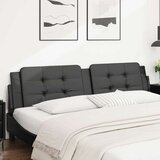 vidaXL Vzglavna stranica črna 193 cm umetno usnje, (21165989) | Shoptok.si