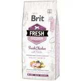Brit Fresh Puppy Healthy Growth piščanec s krompirjem - Varčno pakiranje: 2 x 12 kg