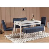  Trpezarijski set vina 1048 4 whitedark blue Cene