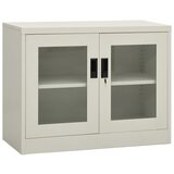 vidaXL uredski ormarić svjetlosivi 90 x 40 x 70 cm čelični Cijene