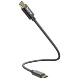 Hama USB polnilni kabel USB 2.0 USB-C® vtič\, USB-C® vtič 0.20 m črna 00201604, (20614408) | Shoptok.si