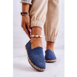 Kesi Dámské klasické espadrilky Big Star - modré Cene