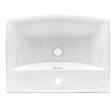 Laufen H8109550001041 Pro Nordic 56 x 42 cm pravokotni vgradni keramični umivalnik z odprtino za armaturo | Shoptok.si