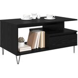  Kava Stol Crni hrast 90 x 49 x 45 cm Konstruirano drvo | shoptok.hr