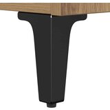 vidaXL Klubska miza artisan hrast 90 x 49 x 45 cm Konstruiran les | Shoptok.si