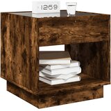  Noćni ormarić s beskonačnim LED boja hrasta 50x50x50 cm | shoptok.hr
