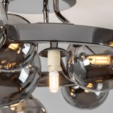  Brilagi - LED plafonski luster MILLA 10xG9/3W/230V crni hrom/zadimljeno staklo | Eponuda.com