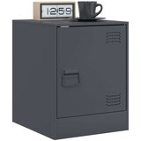 vidaXL Nočna omarica 2 kosa antracit 34,5x39x44 cm jeklo | Shoptok.si