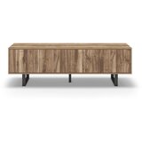 Marckeric TV omarica v orehovem dekorju v naravni barvi 160x51 cm Laila – Marckeric Cene