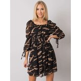 Factory Price Dress-LC-SK-22K-3040.19P-black-beige | shoptok.hr