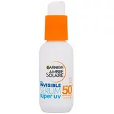 Garnier Ambre Solaire Super UV Invisible Serum SPF50+ serum za zaštitu od sunca za lice 30 ml unisex