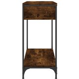  Konzolni stol boja hrasta 75 x 34 5 x 75 cm konstruirano drvo | shoptok.hr