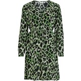 Vila Obleka 'Fini' zelena / svetlo zelena / črna | Shoptok.si