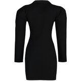 Trendyol Black Buttoned Jacket Dress | shoptok.hr