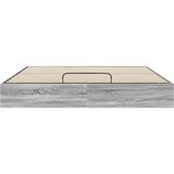  Otomanski krevet s pohranom Sivi Sonoma 203 x 160 x 25 cm | shoptok.hr