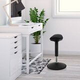 MID.YOU Pisarniški Stolček Balance Sit I B, Črna | Shoptok.si