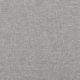  Posteljni okvir z vzglavjem svetlo siv 180x200 cm blago, (20788094) | Shoptok.si