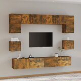  8-dijelni set TV ormarića boja dimljenog hrasta drveni | shoptok.hr