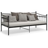  Okvir za krevet na razvlačenje crni metalni 90 x 200 cm | shoptok.hr