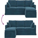 SOFA Kavč Modra Splošne dimenzije: 178 x 134 x 80 cm (Š x G x V), (5000145154) | Shoptok.si