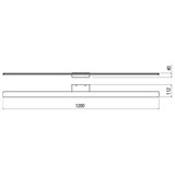  Redo 01-2511 - LED kupatilsko osvetljenje za ogledalo BARRIO LED/34,32W/230V IP44 bela | Eponuda.com