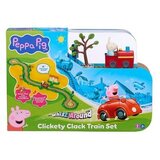 PEPA PIG Peppa pig whizz around clickety clack vozic set ( TO8344 ) Cene